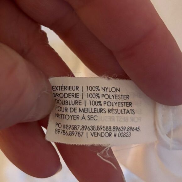 Club Monaco Mayara dress white lace 3d floral dress size 10 - Picture 8 of 11